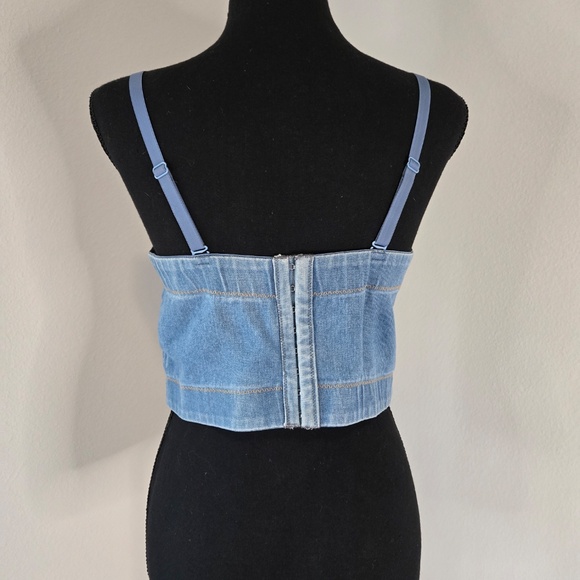 Jean Corset with Rhinestones - Picture 3 of 4